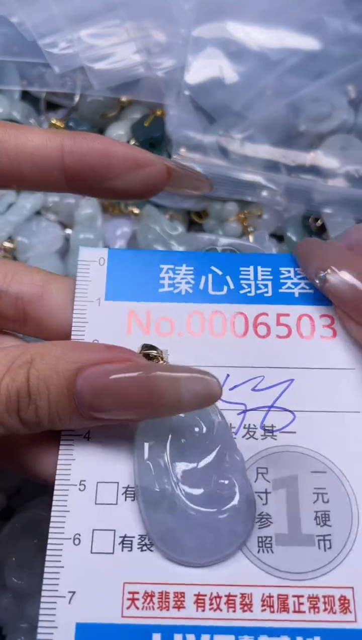 颈饰未镶嵌翡翠6503