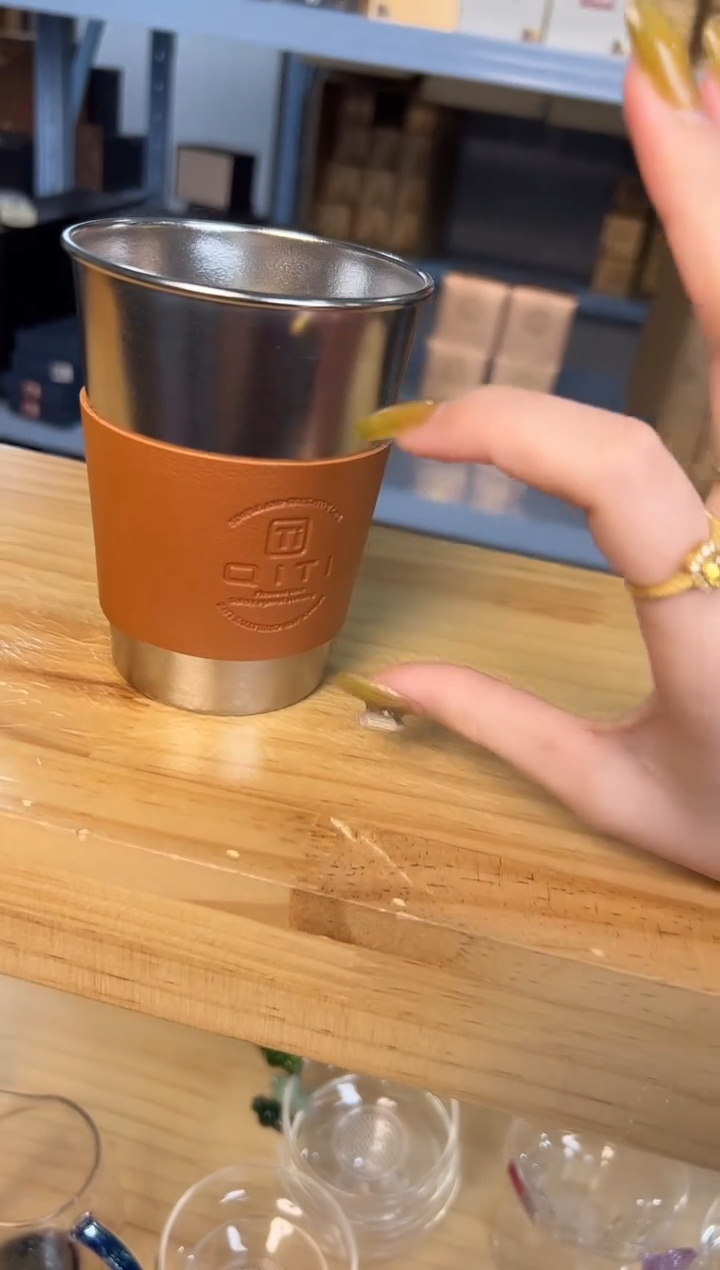 器态-可乐杯皮套棕色