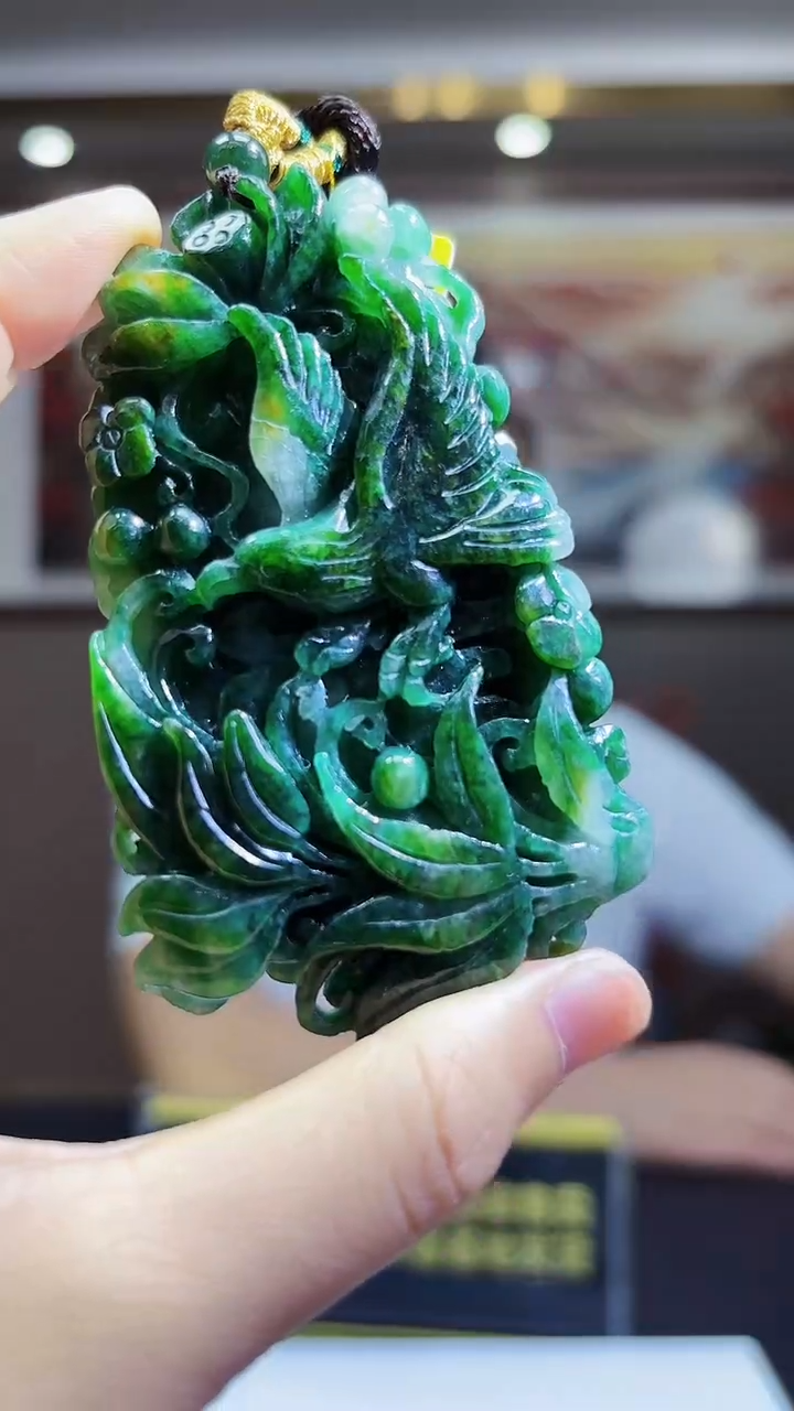 定制翡翠未镶嵌29/0613/Z/发其一件/