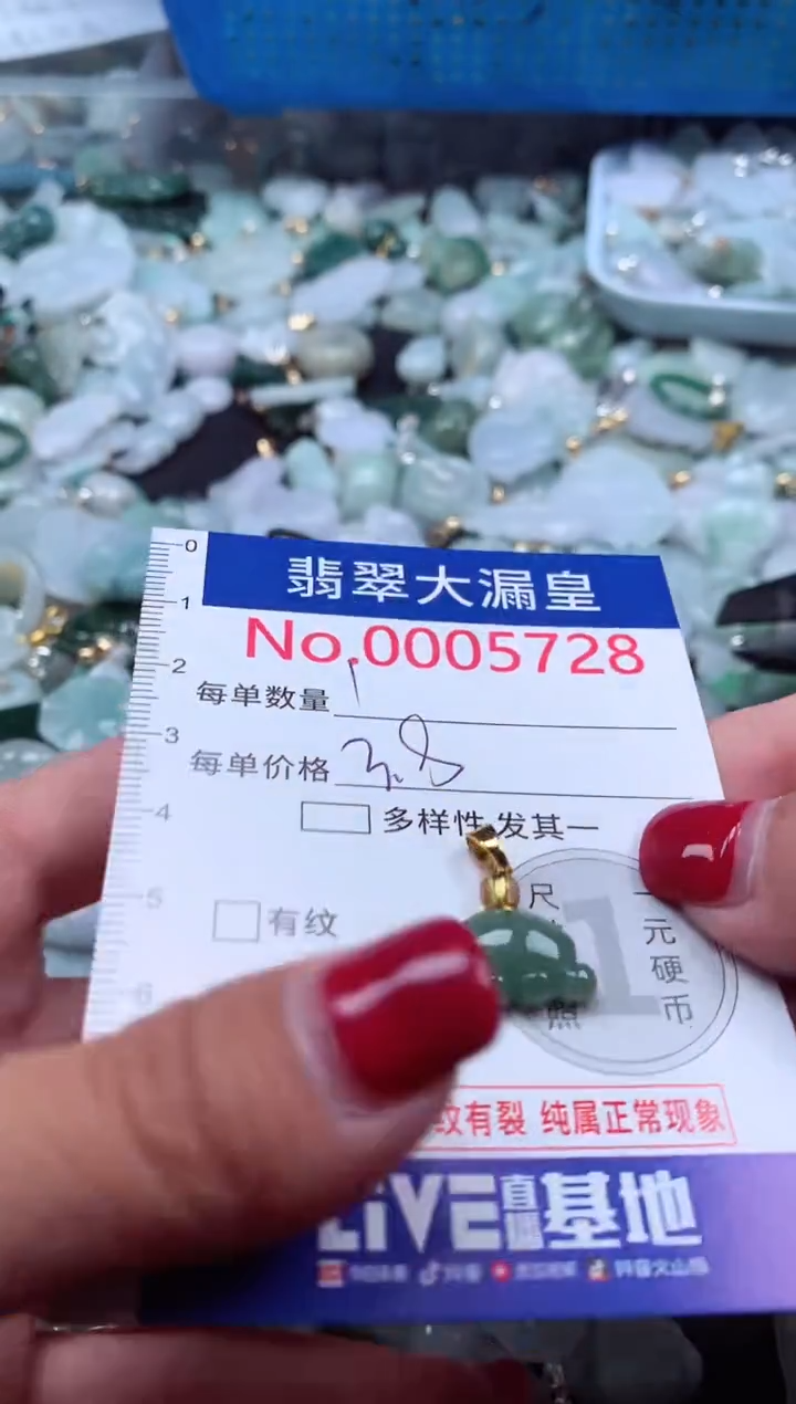 颈饰未镶嵌翡翠5728