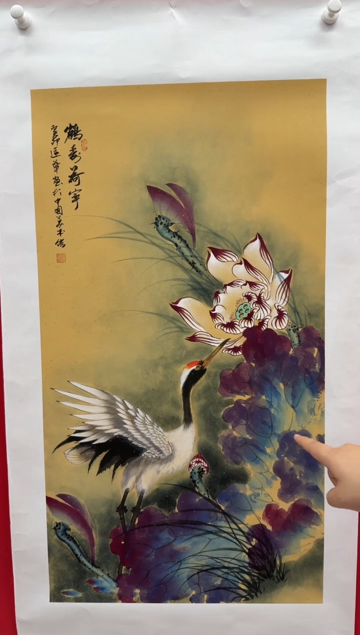 国画画家陆远华纯手绘原作