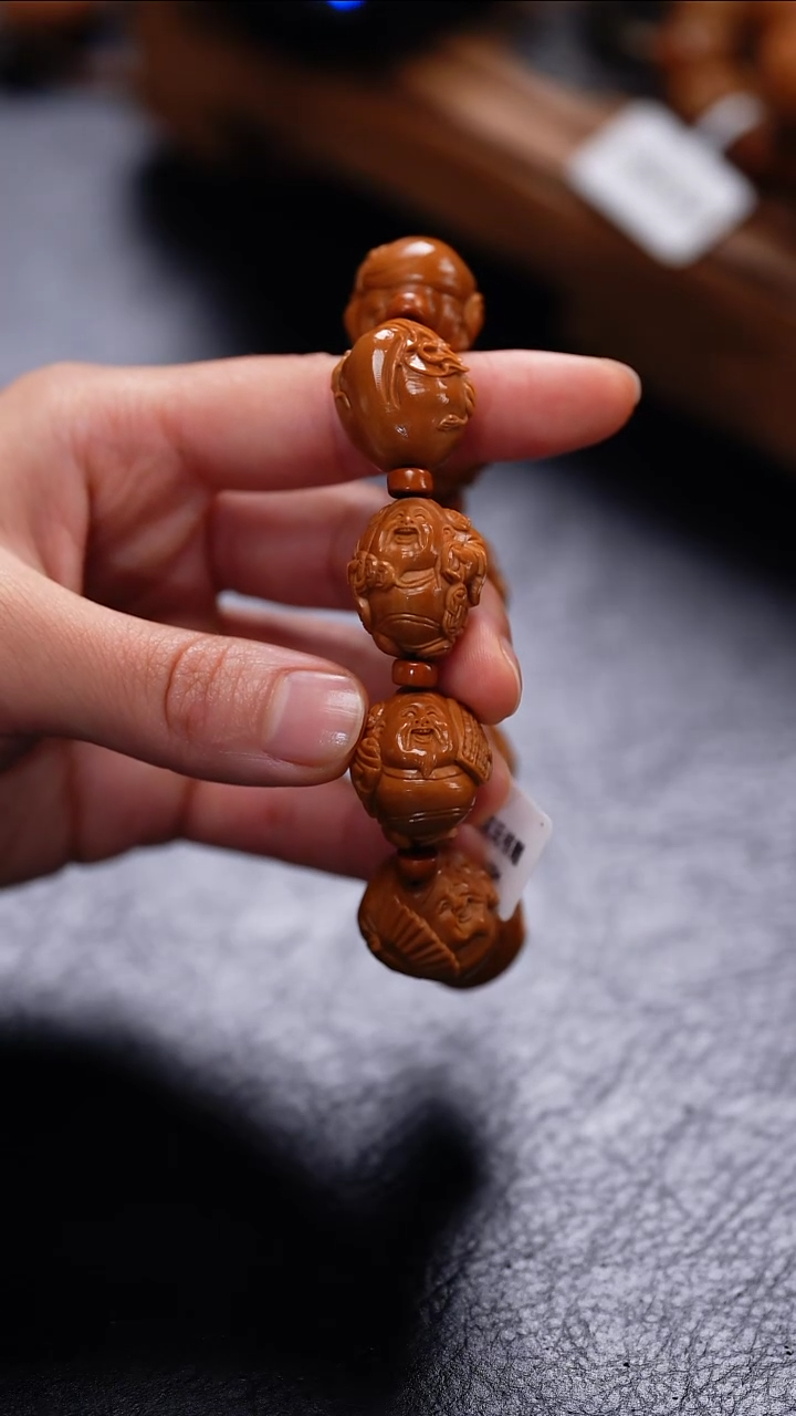 【闪购商品】橄榄核吊坠素核手串