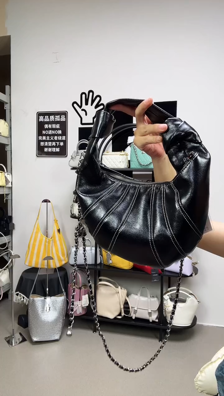 牛皮（革）彩汐轻奢女包，微瑕不退不换编号：95