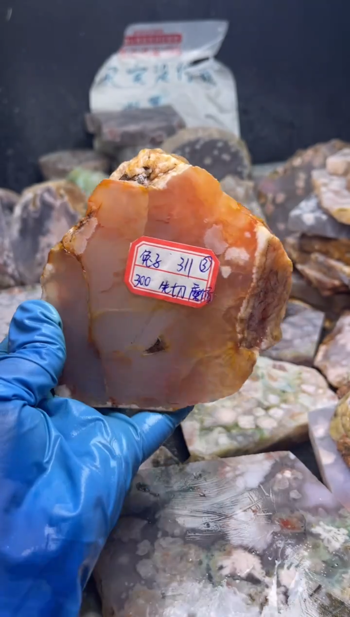 未镶嵌52定制玛瑙兔*-311