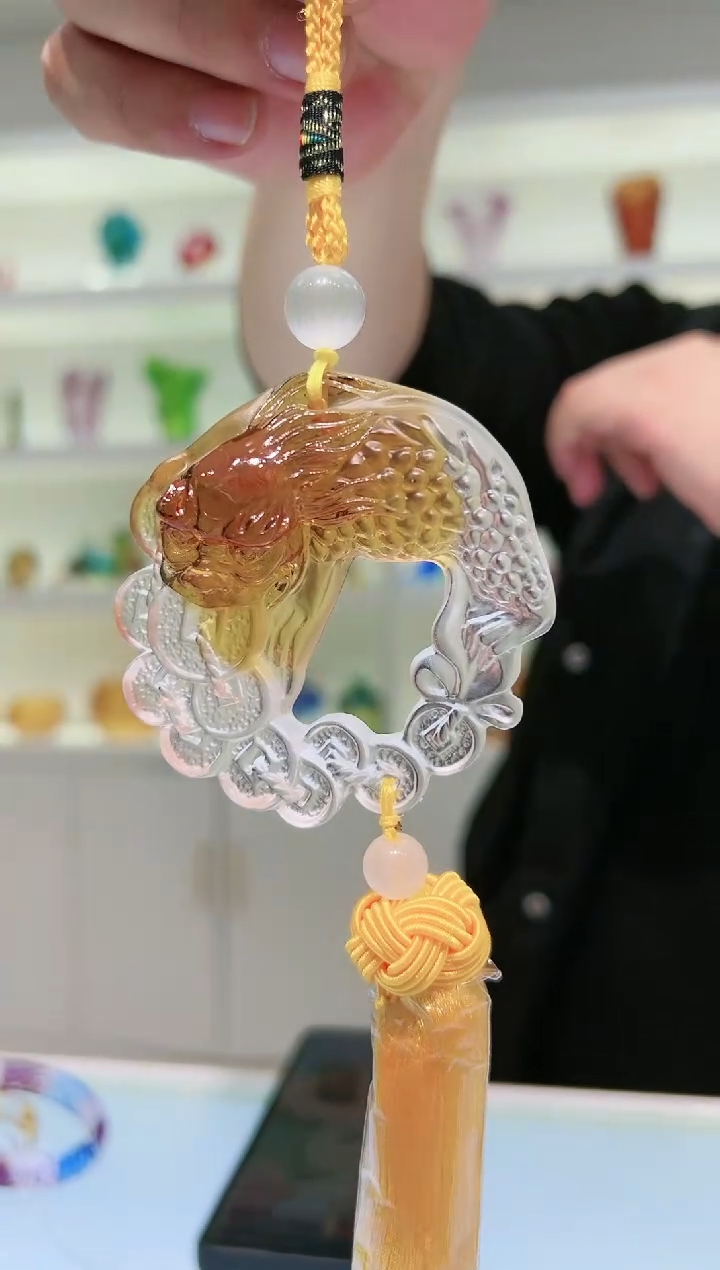 【闪购商品】茶宠古法琉璃貔貅挂