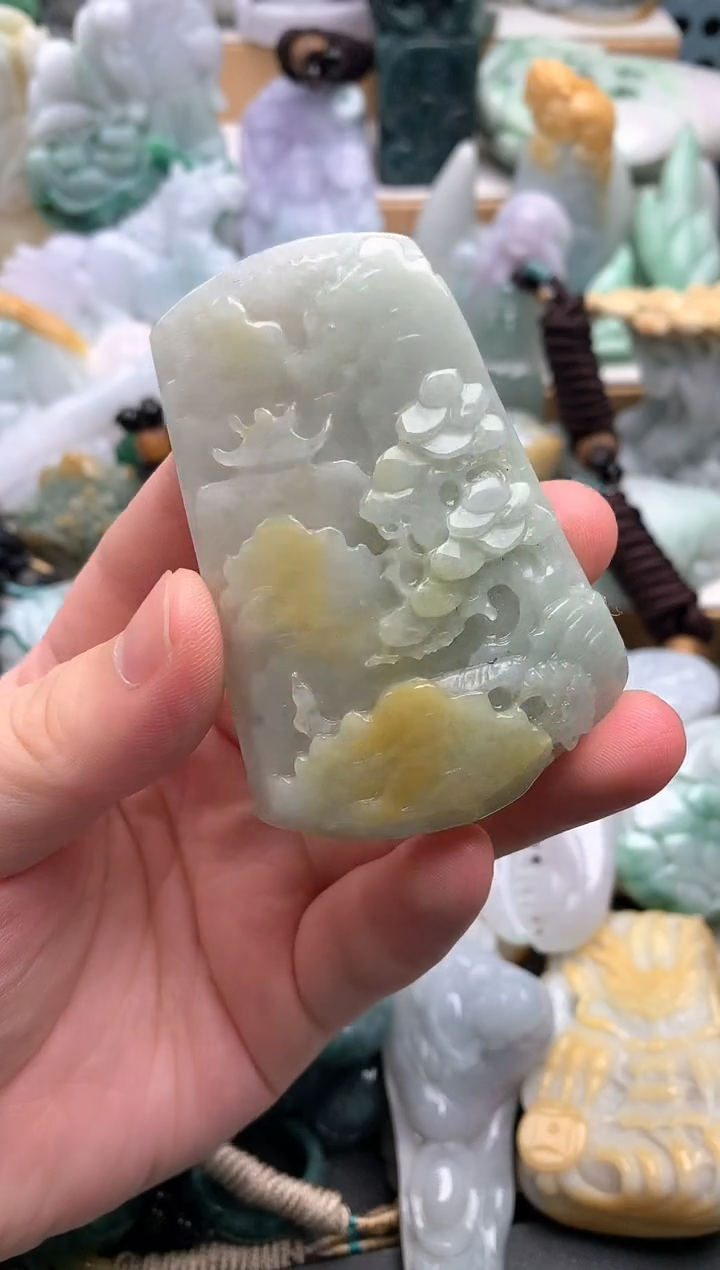 吊坠(不含链)未镶嵌翡翠1