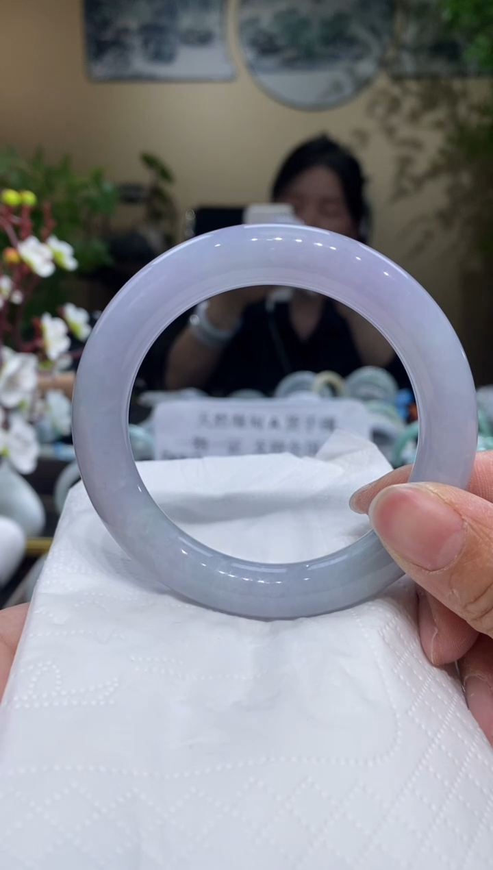 翡翠手镯未镶嵌翡翠57-58