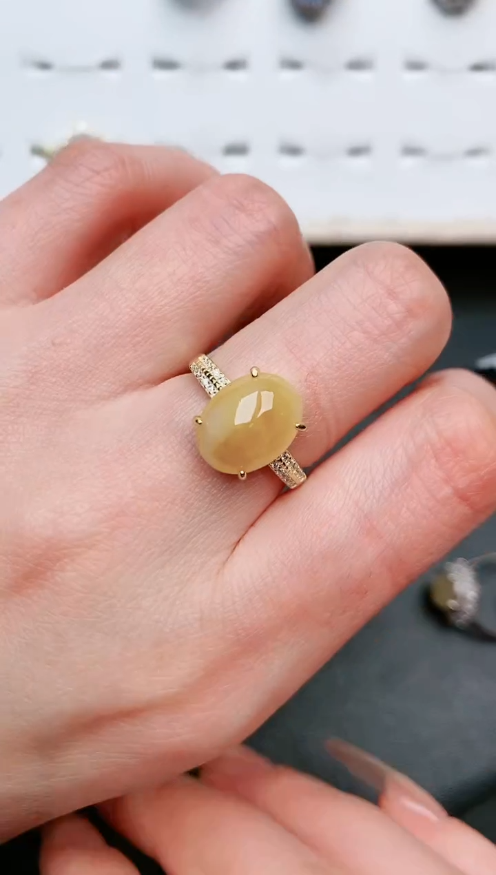 【闪购商品】翡翠戒指银S925镶嵌......