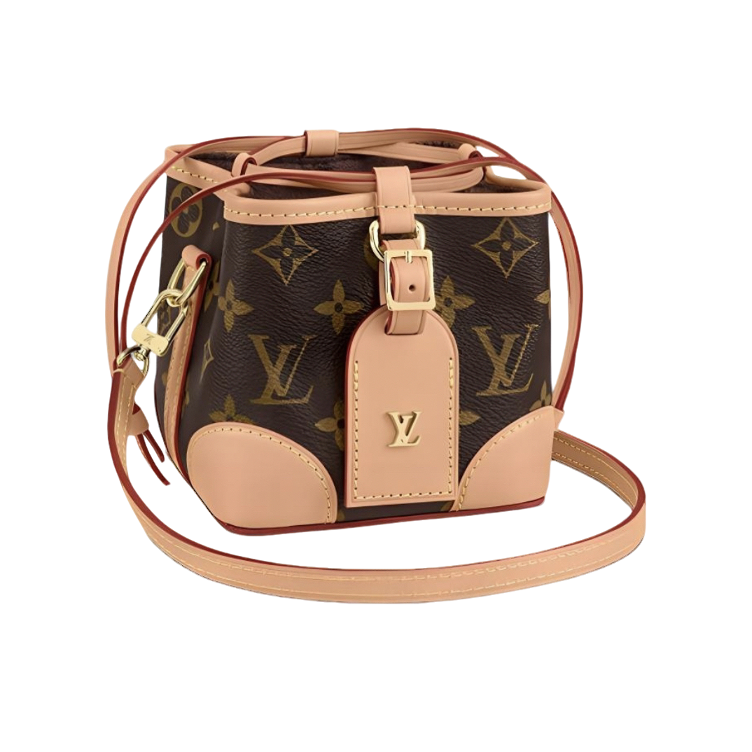 99新 LouisVuitton/路易威登 Louis Vuitton 98新 老花烧麦斜挎包