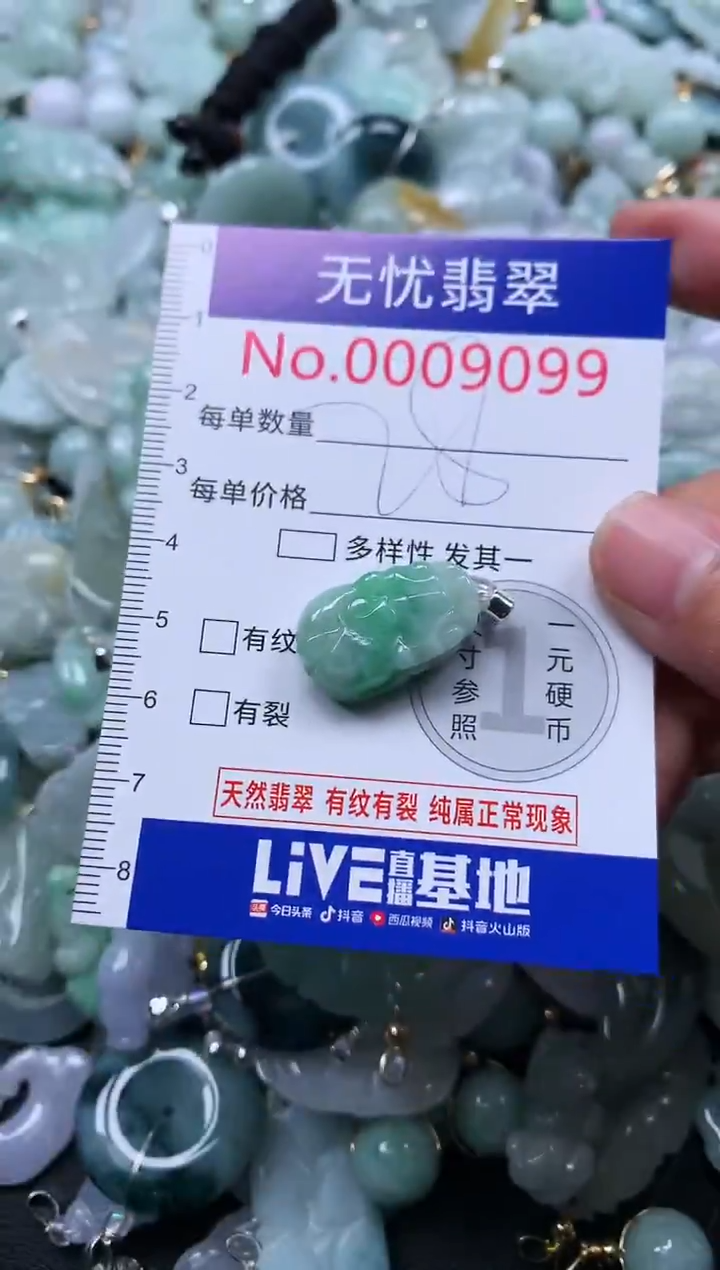 颈饰未镶嵌翡翠9099