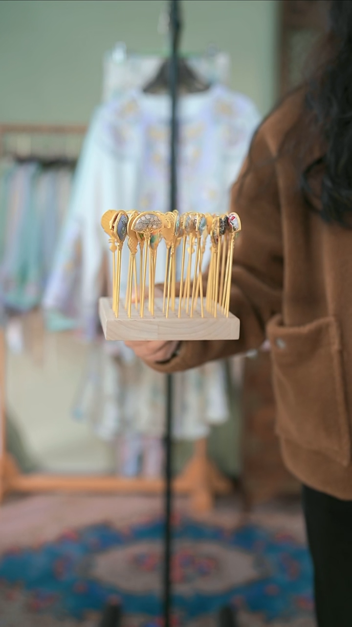 【闪购商品】刺绣苏绣发簪 不挑颜色