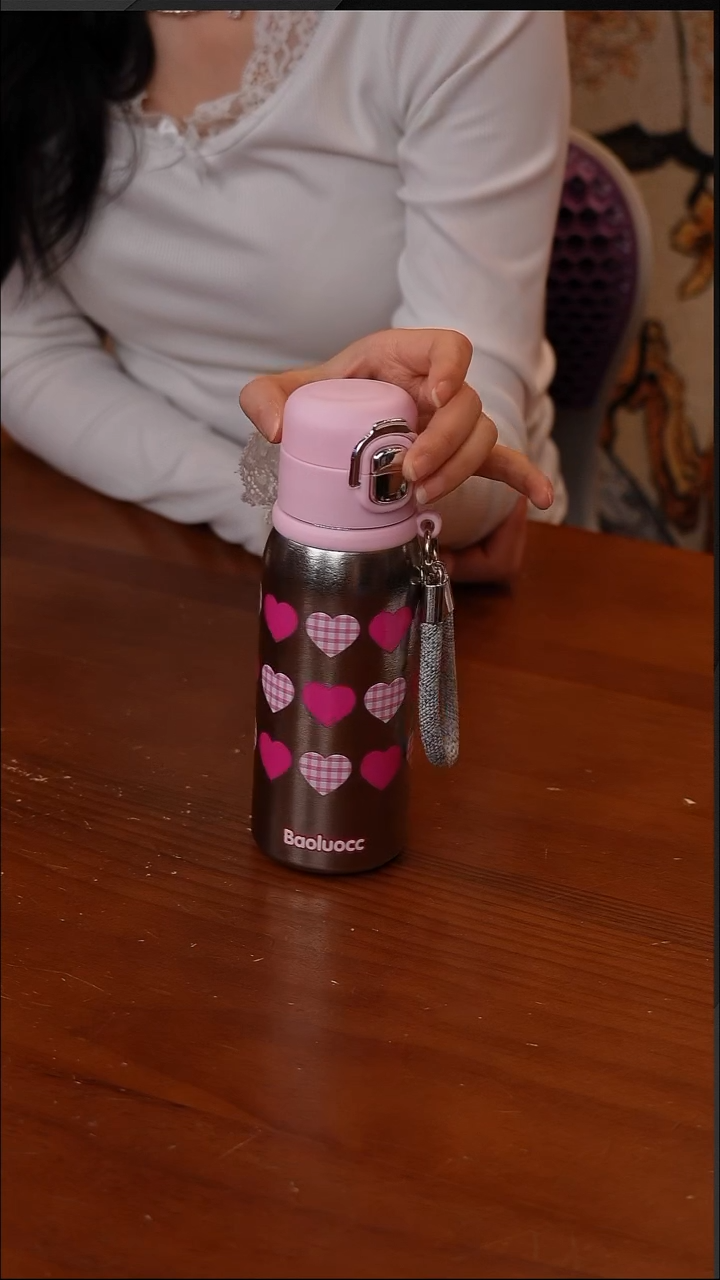 陶75-Baoluocc儿童钛杯360ml-爱心