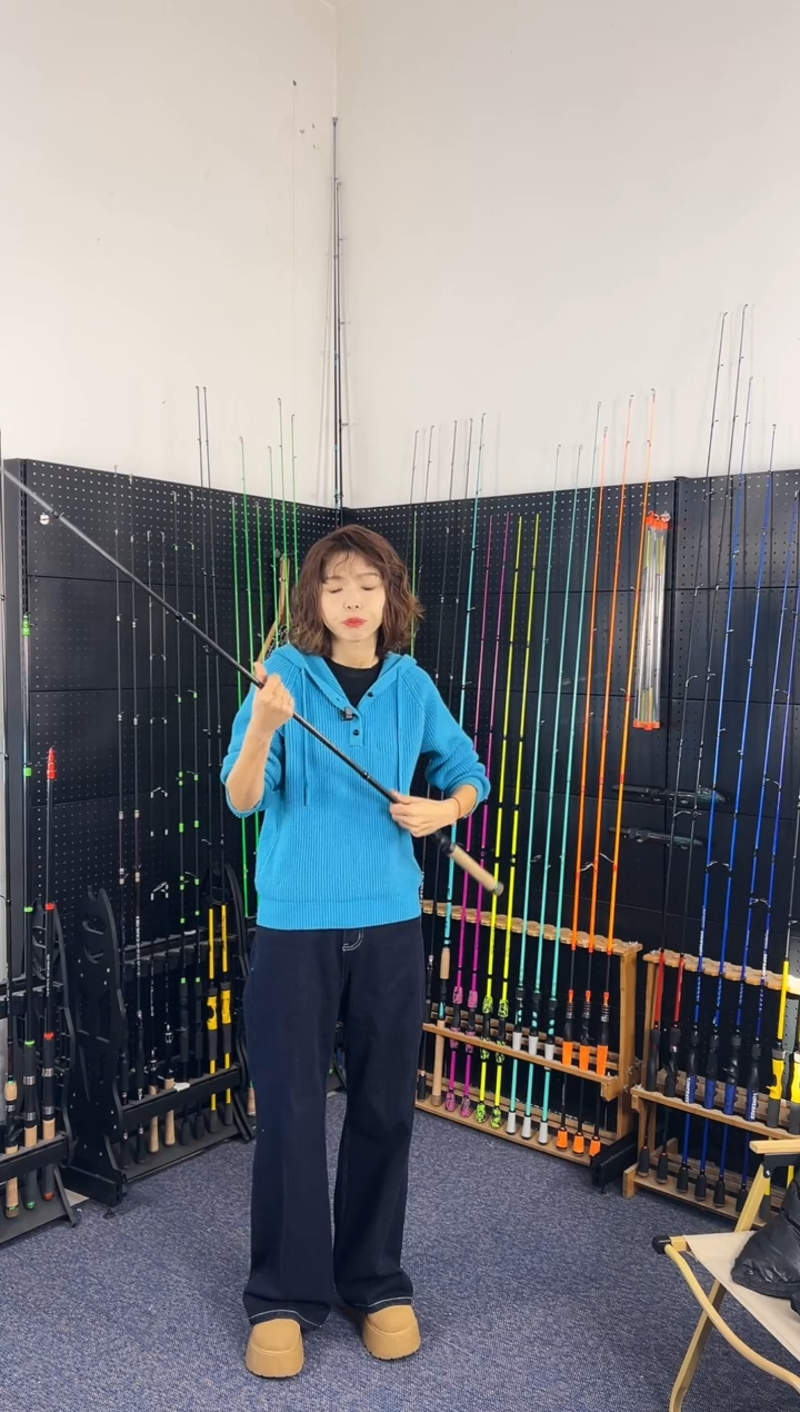 2.1m碳素DML枪柄2.1米 M硬度（瑕疵尾货竿，没有售后，介意勿拍）