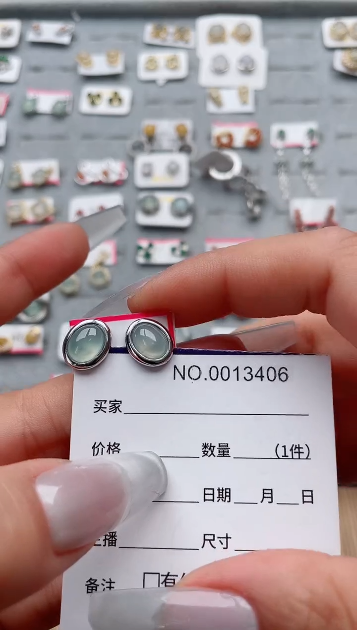 【闪购商品】翡翠戒指银S925镶嵌·