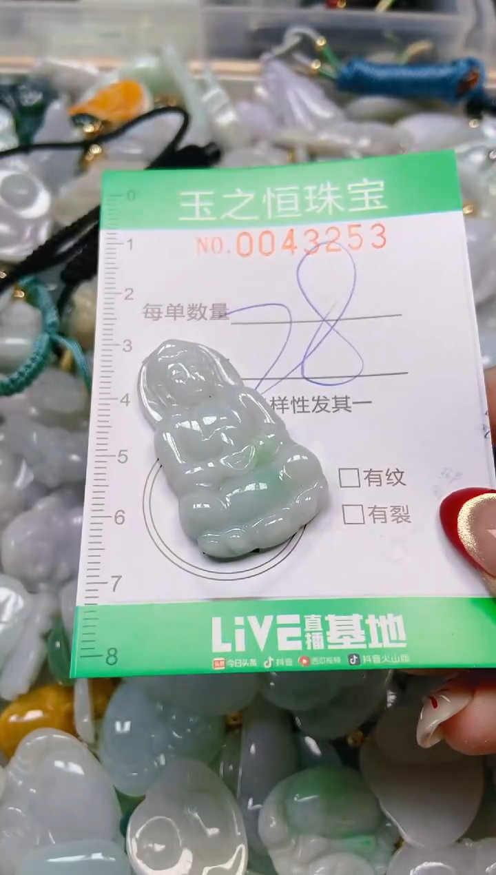【闪购商品】翡翠颈饰未镶嵌闪购0043253