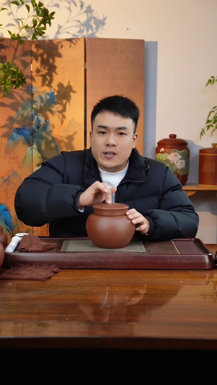 宜兴原矿紫砂茶叶罐