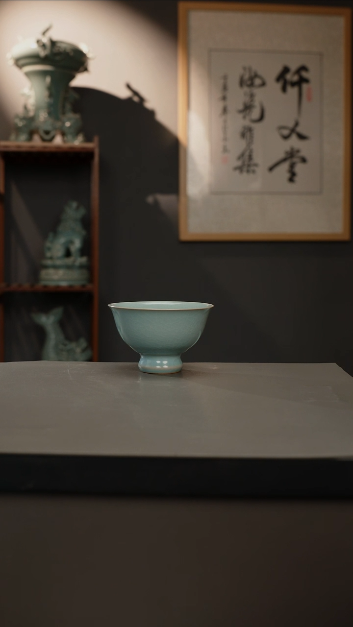 【闪购商品】杯原产地原矿 高足杯