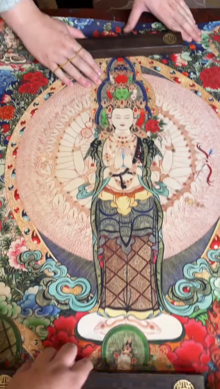 卷轴画手绘唐卡084
