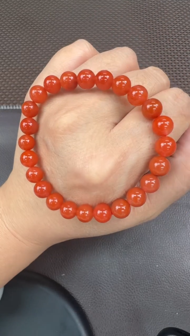 【闪购商品】玛瑙/玉髓手串未镶嵌7-8