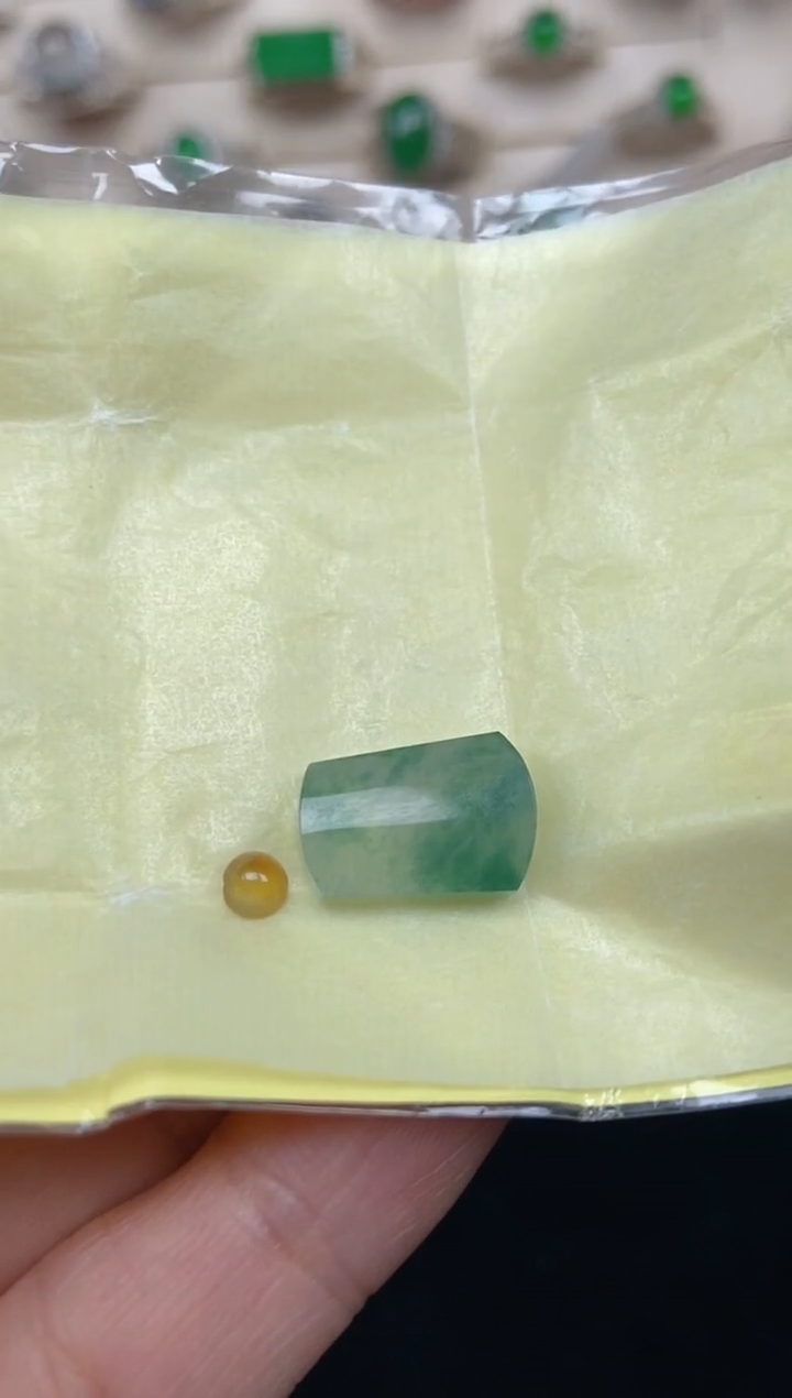 未镶嵌定制翡翠5天然缅甸A货翡翠蛋面