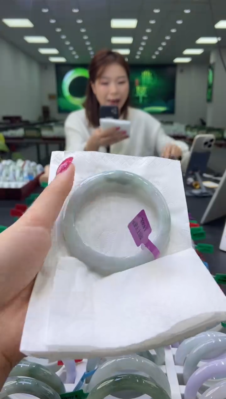 未镶嵌手镯翡翠0058116