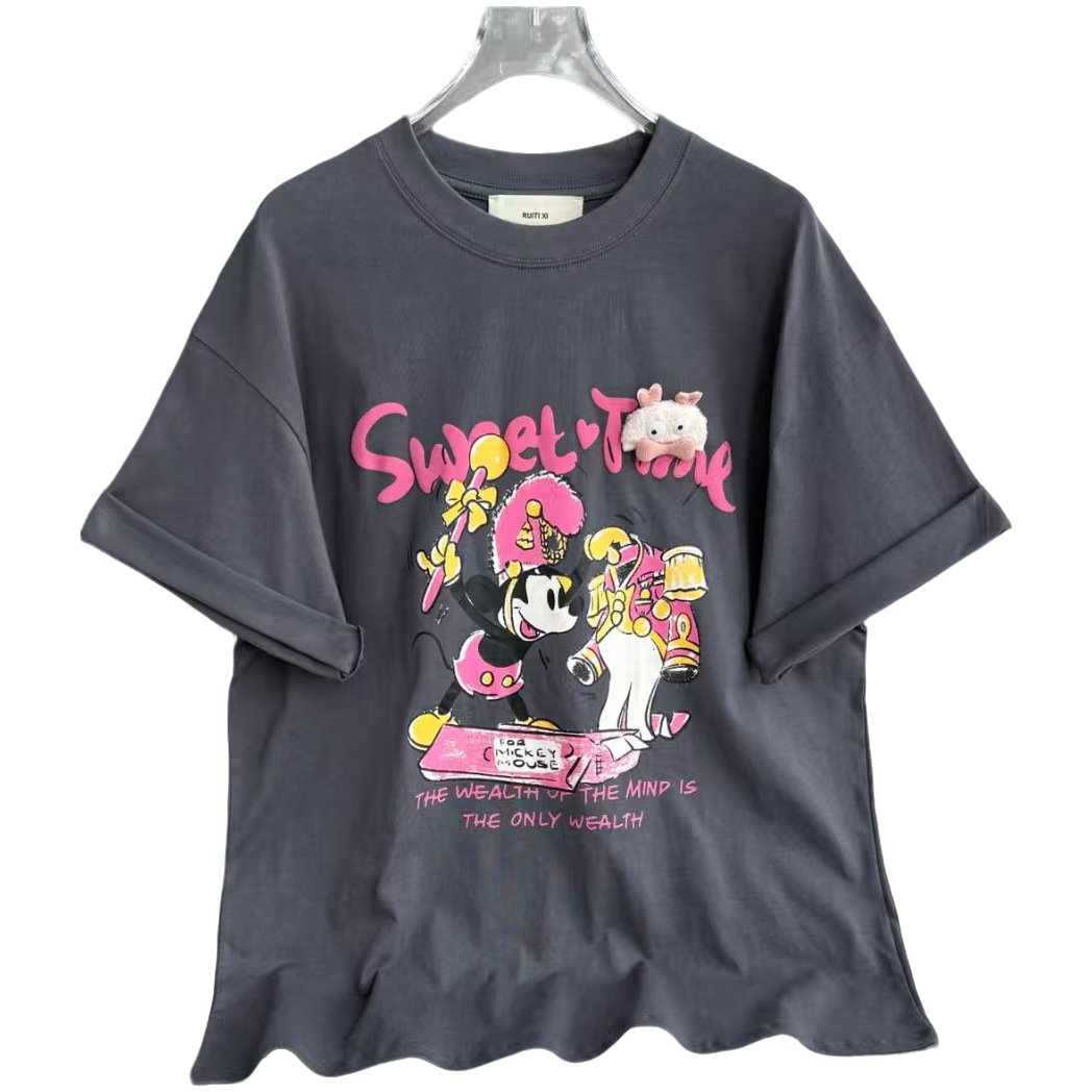 BLX--8170（深圳南油）新款设计师款ins风卡通米奇印花上衣