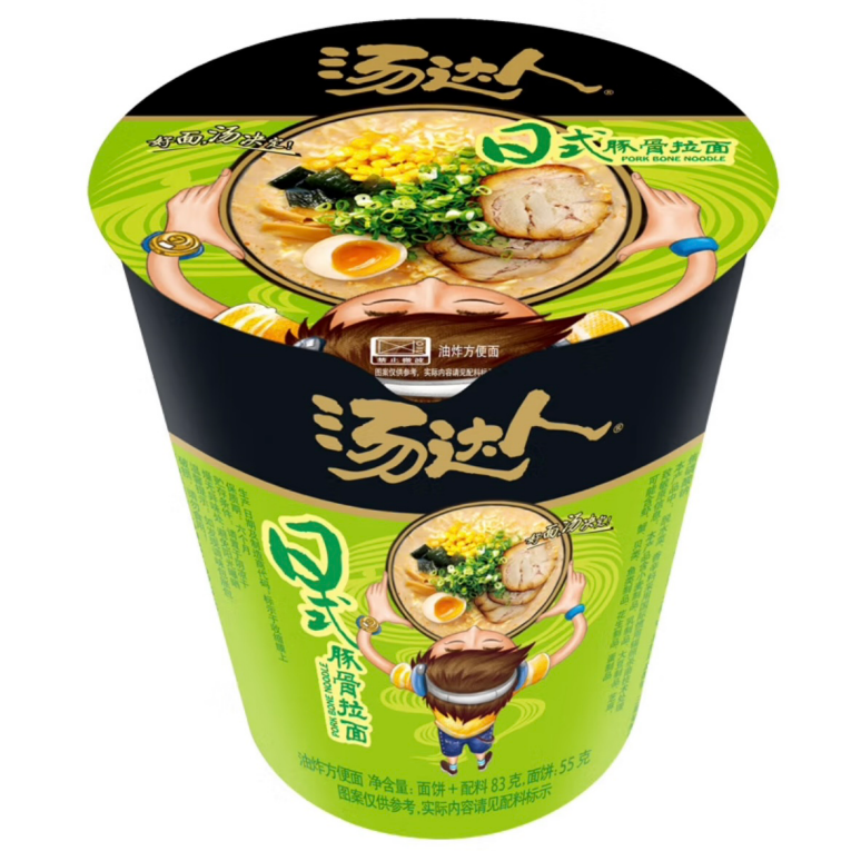 【方便面/泡面】汤达人杯日式豚骨味83g/杯
