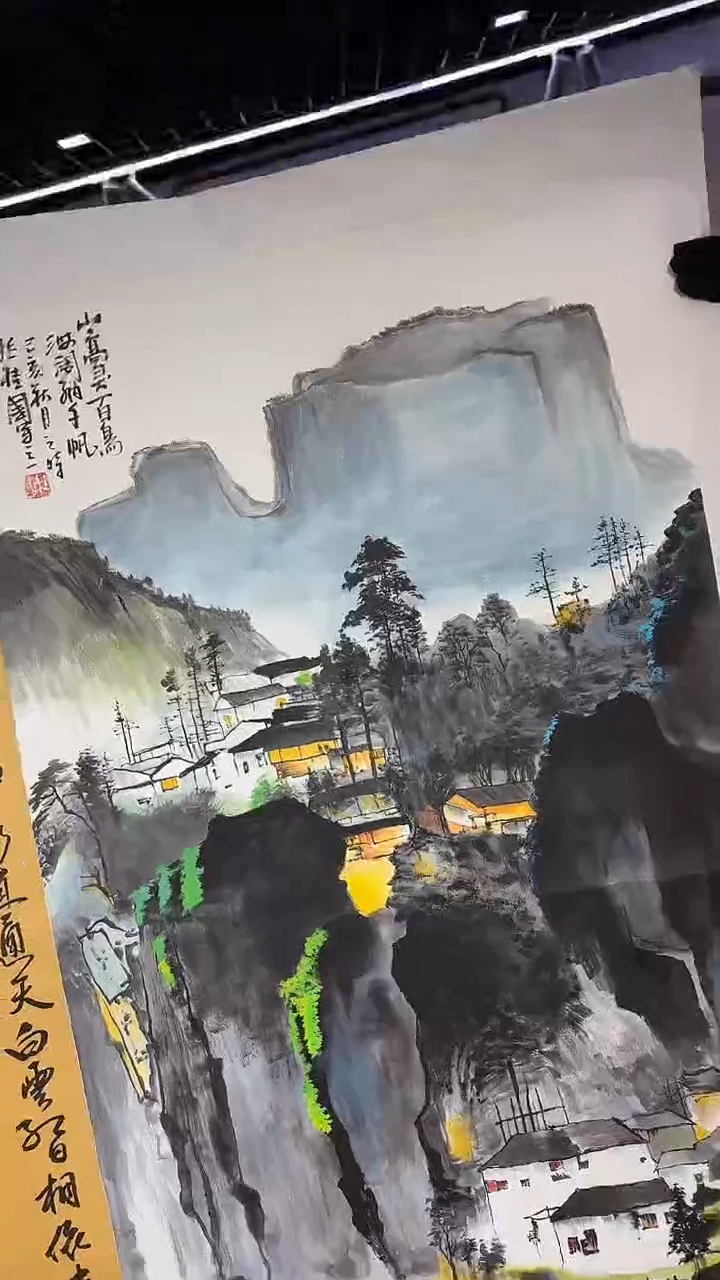 【闪购商品】国画孙桂国老师国画作品，带合影证书6-48