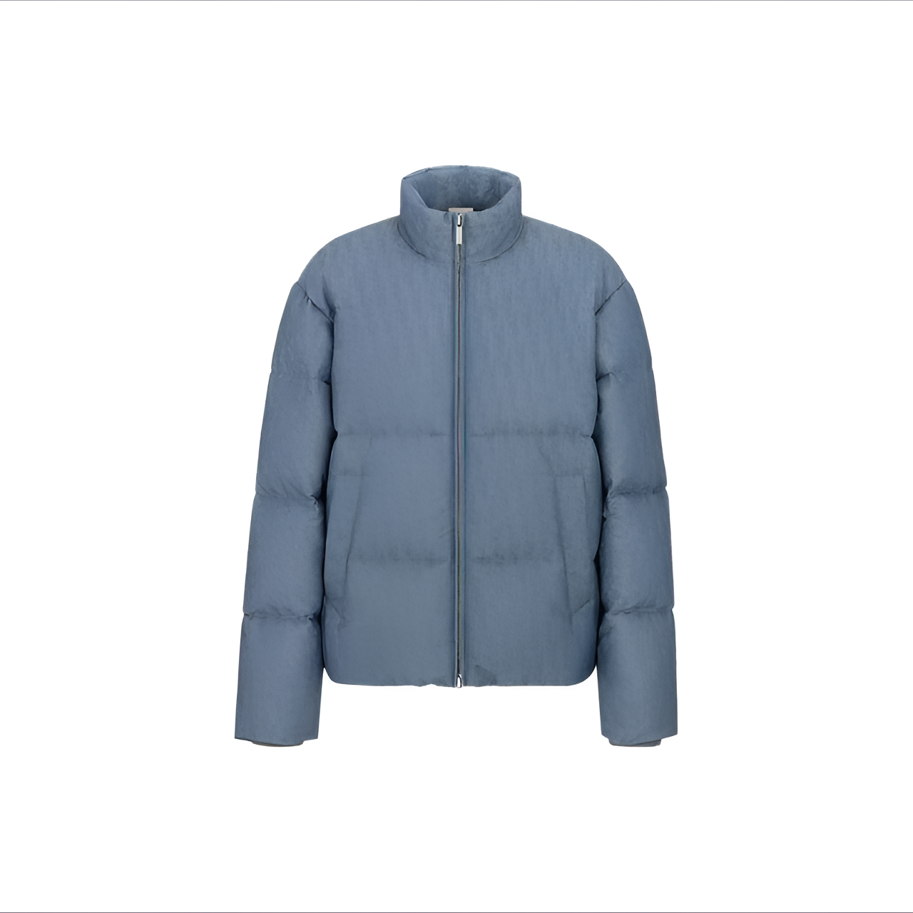 全新未使用 DIOR/迪奥 满印LOGO立领印花羽绒夹克外套