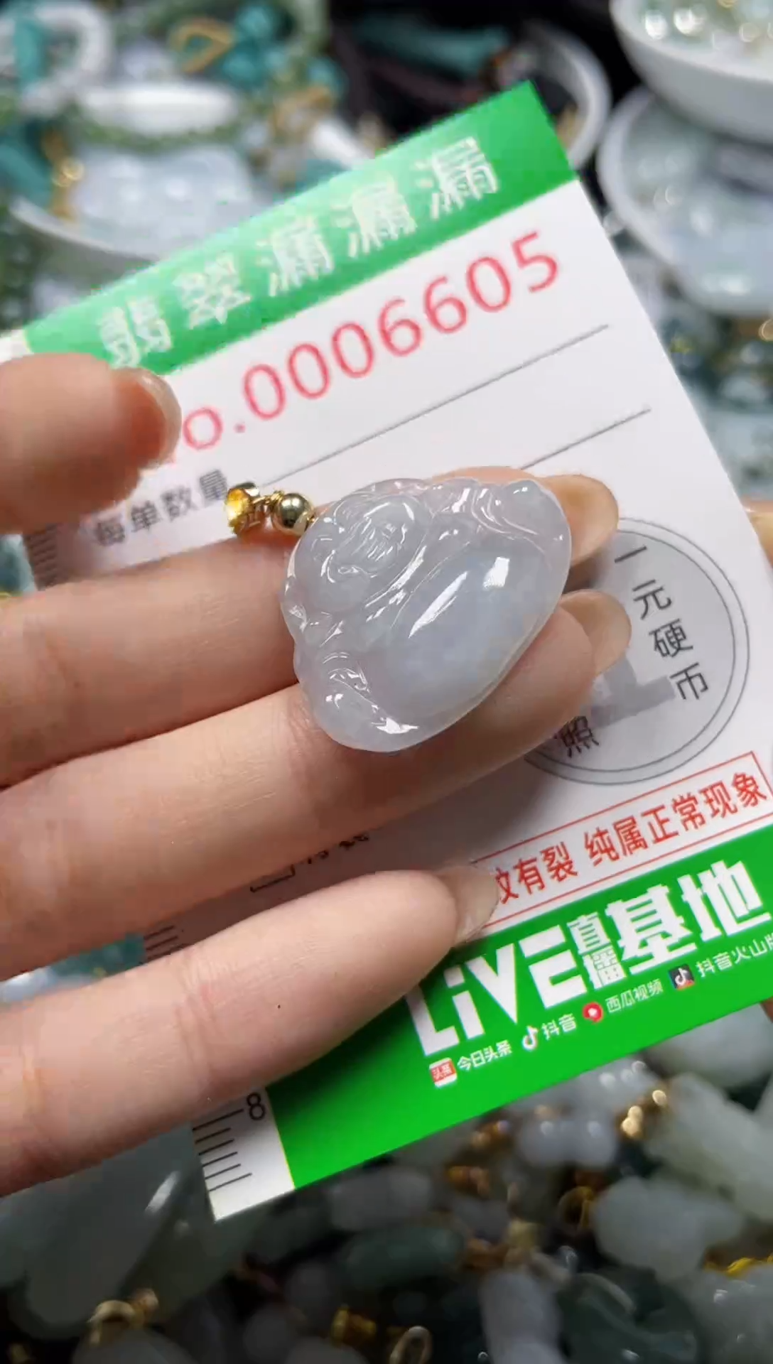 颈饰未镶嵌翡翠6605