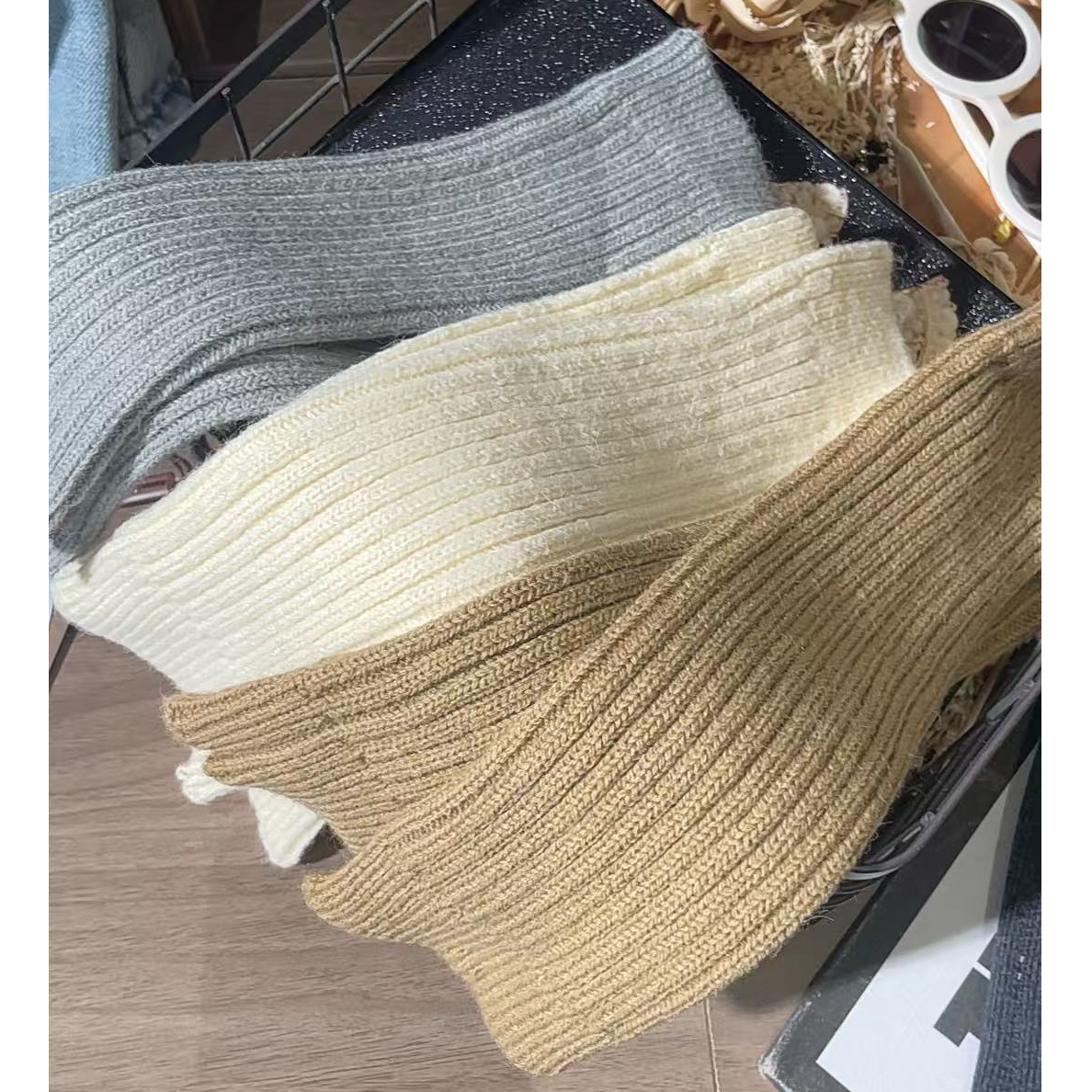 511999  韩版儿童女童加绒加厚舒适时尚打底裤日常百搭洋气堆堆袜