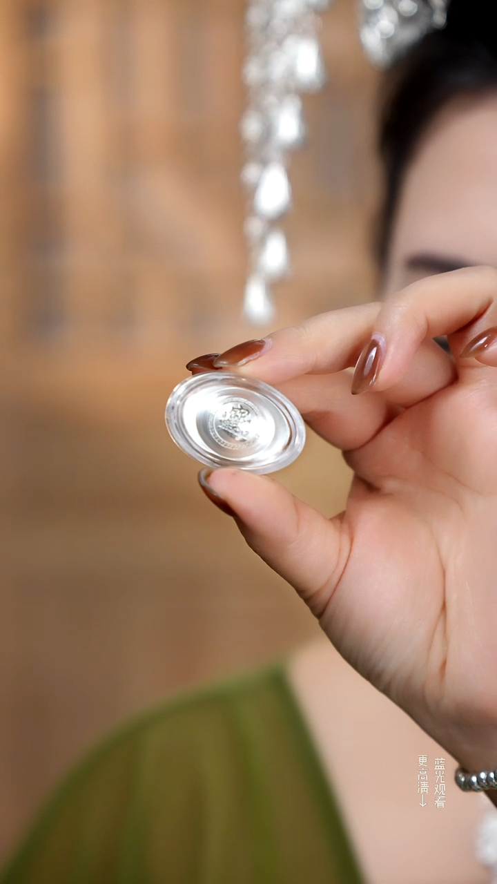 珐琅足银999元宝100克