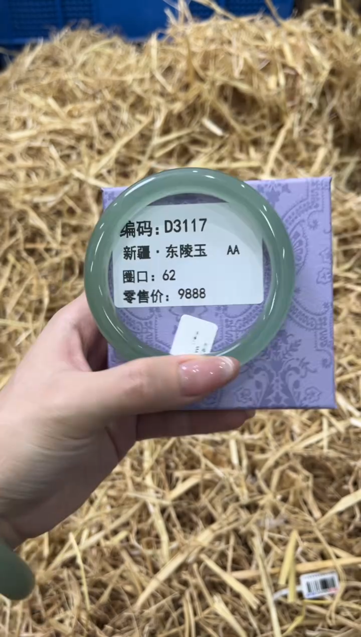 未镶嵌手镯石英质玉D3117