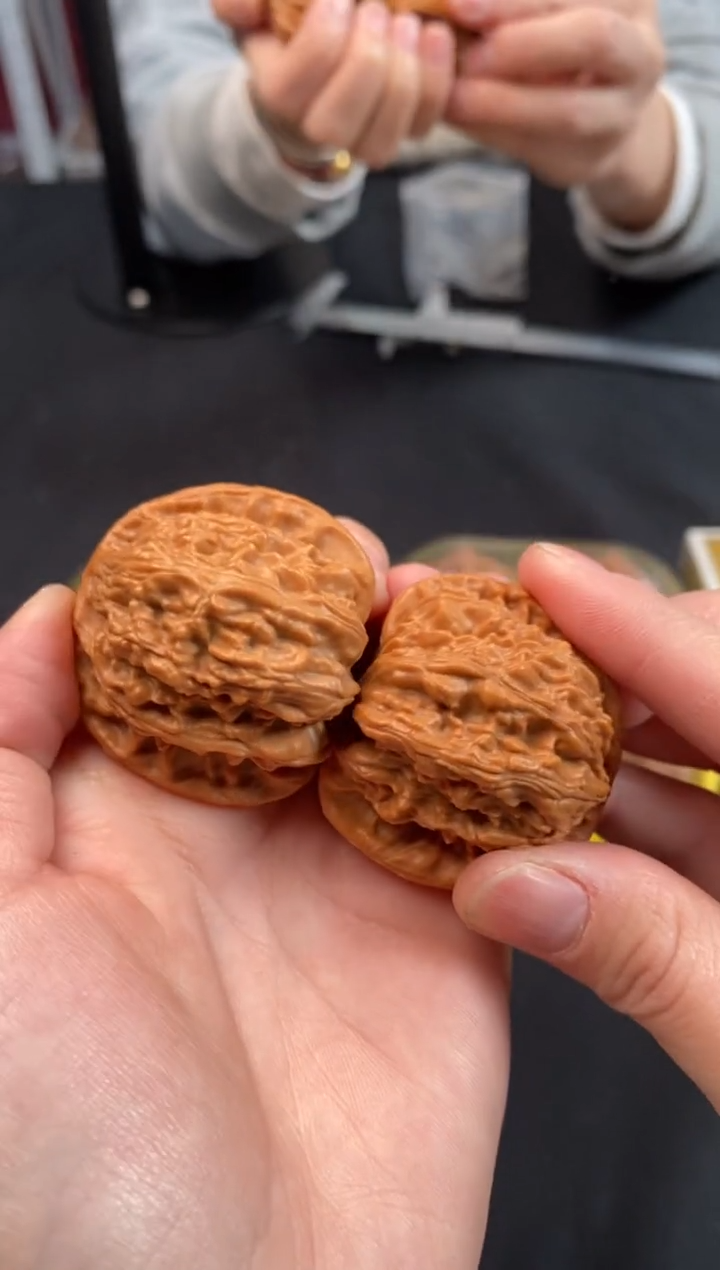 把件文玩核桃白狮子41尺Z818