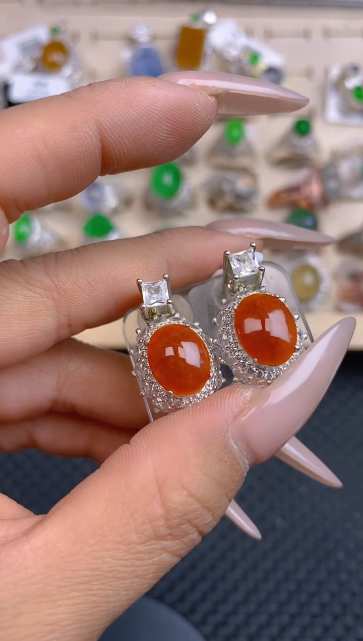 【闪购商品】定制翡翠未镶嵌翡翠裸石蛋面119