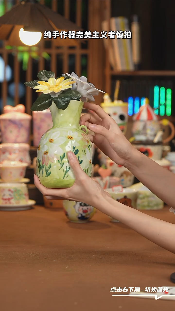 【闪购商品】杯子B134创意手绘陶瓷杯子