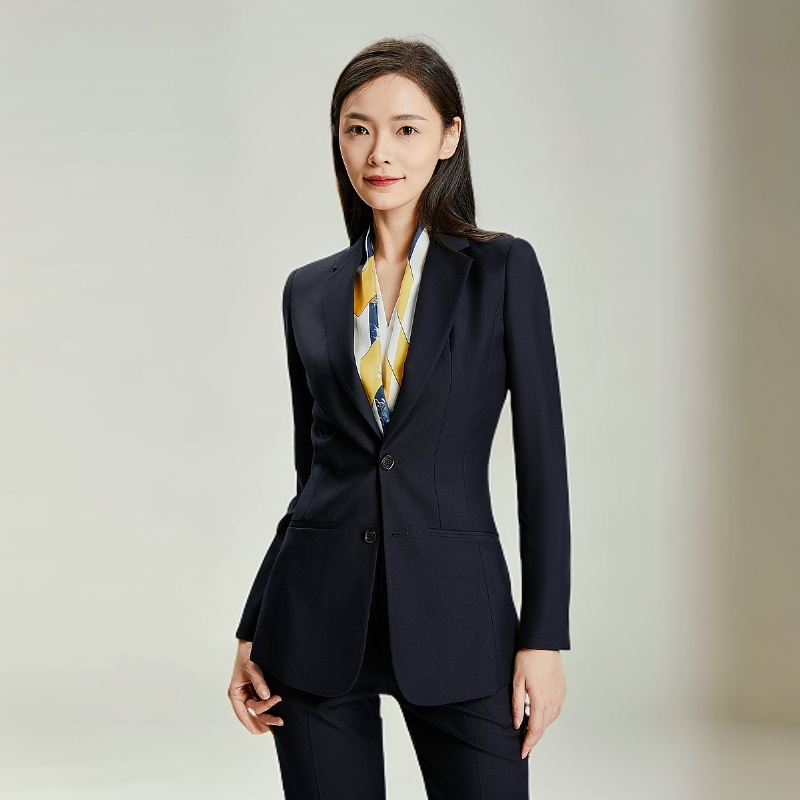 802 807 808 2粒扣女士西服职业套装正装商务