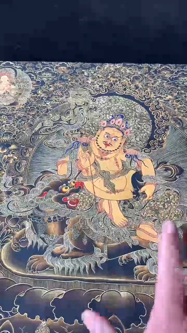 卷轴画藏式珍藏彩绘艺术馆126