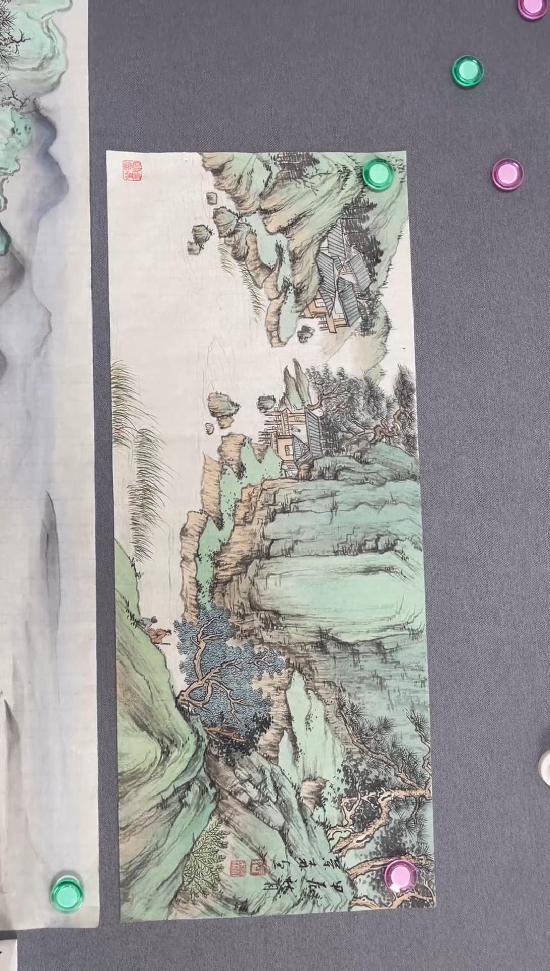 国画国画山水花鸟作品