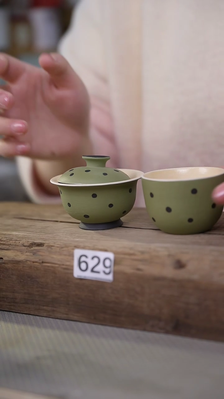 【闪购商品】瓷片叠叠乐 盖碗/设计师 牧渔 款