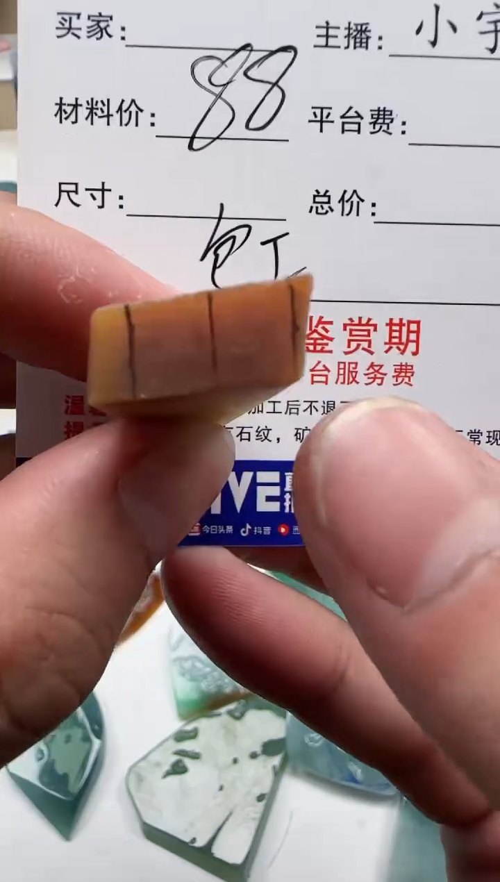 【闪购商品】翡翠颈饰未镶嵌缅甸翡翠5746