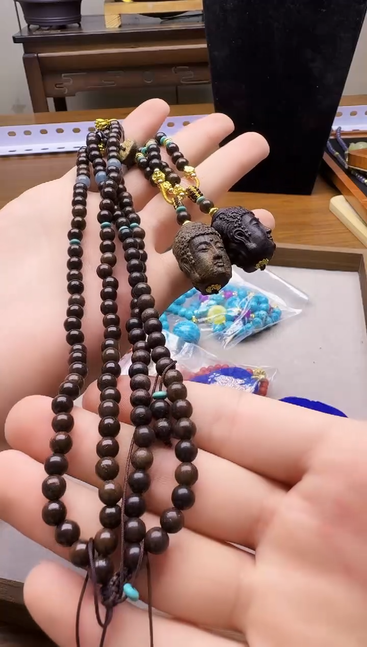 玛瑙/玉髓颈饰14K金镶嵌QY49