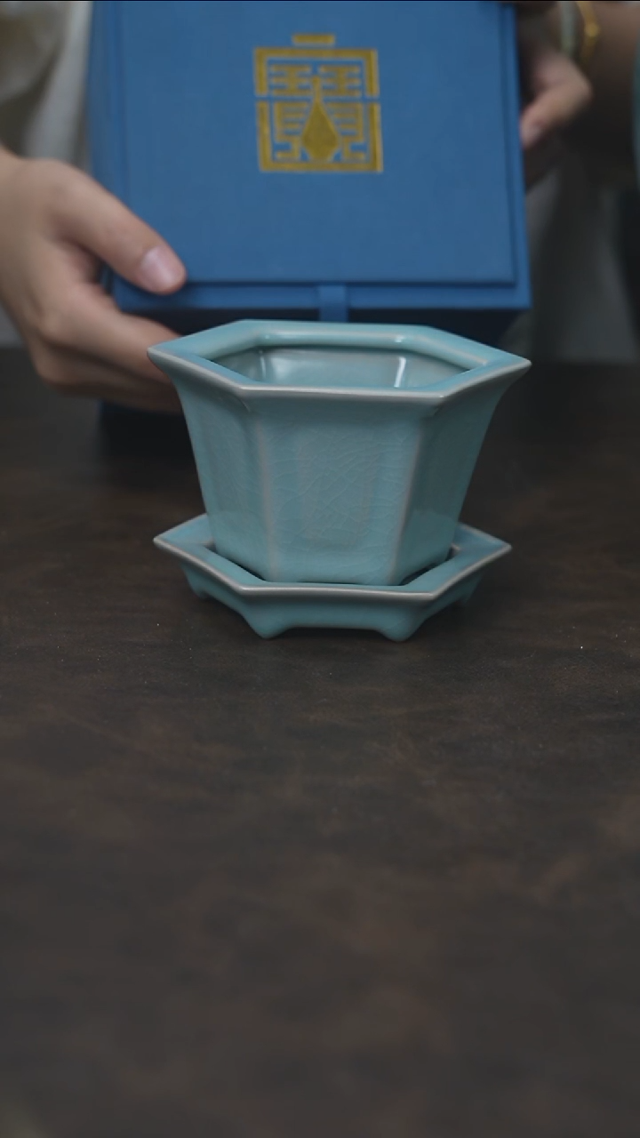 小花盆 宝丰宋官窑原产地