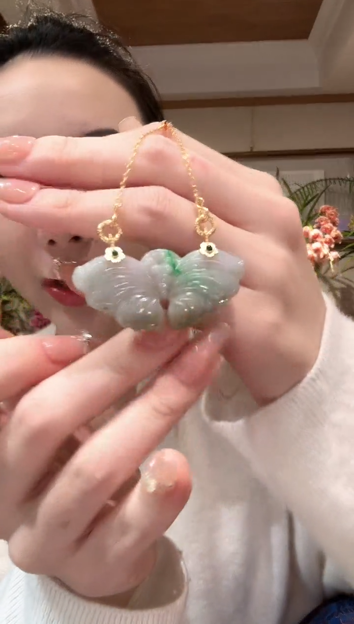 【闪购商品】翡翠颈饰未镶嵌国风