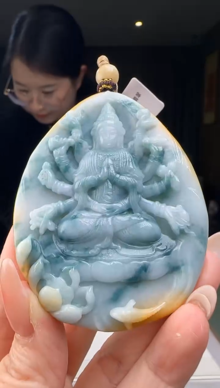 【闪购商品】翡翠颈饰未镶嵌YJ@@960Q3J12758