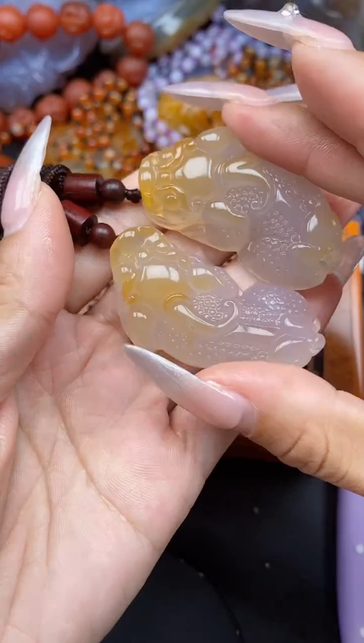 【闪购商品】玛瑙/玉髓颈饰未镶嵌ll