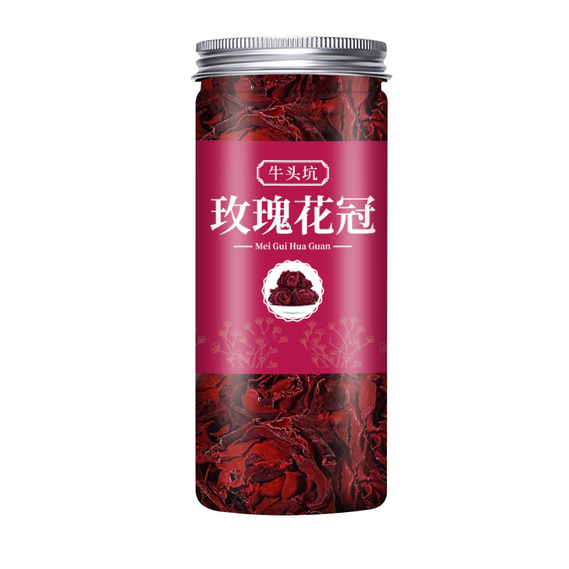墨红玫瑰罐装玫瑰花茶20克