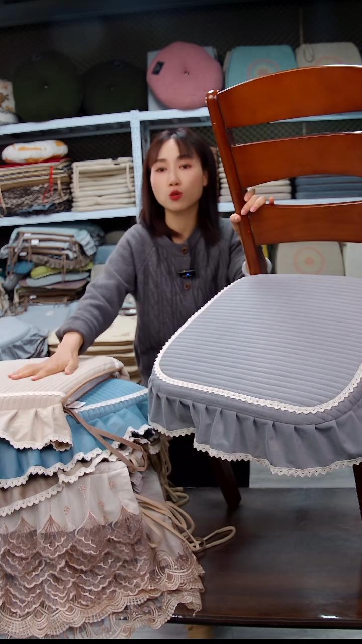 布布横条细绒：灰色6个