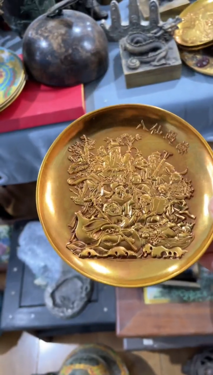 【闪购商品】摆件宫廷影视老旧工艺摆件