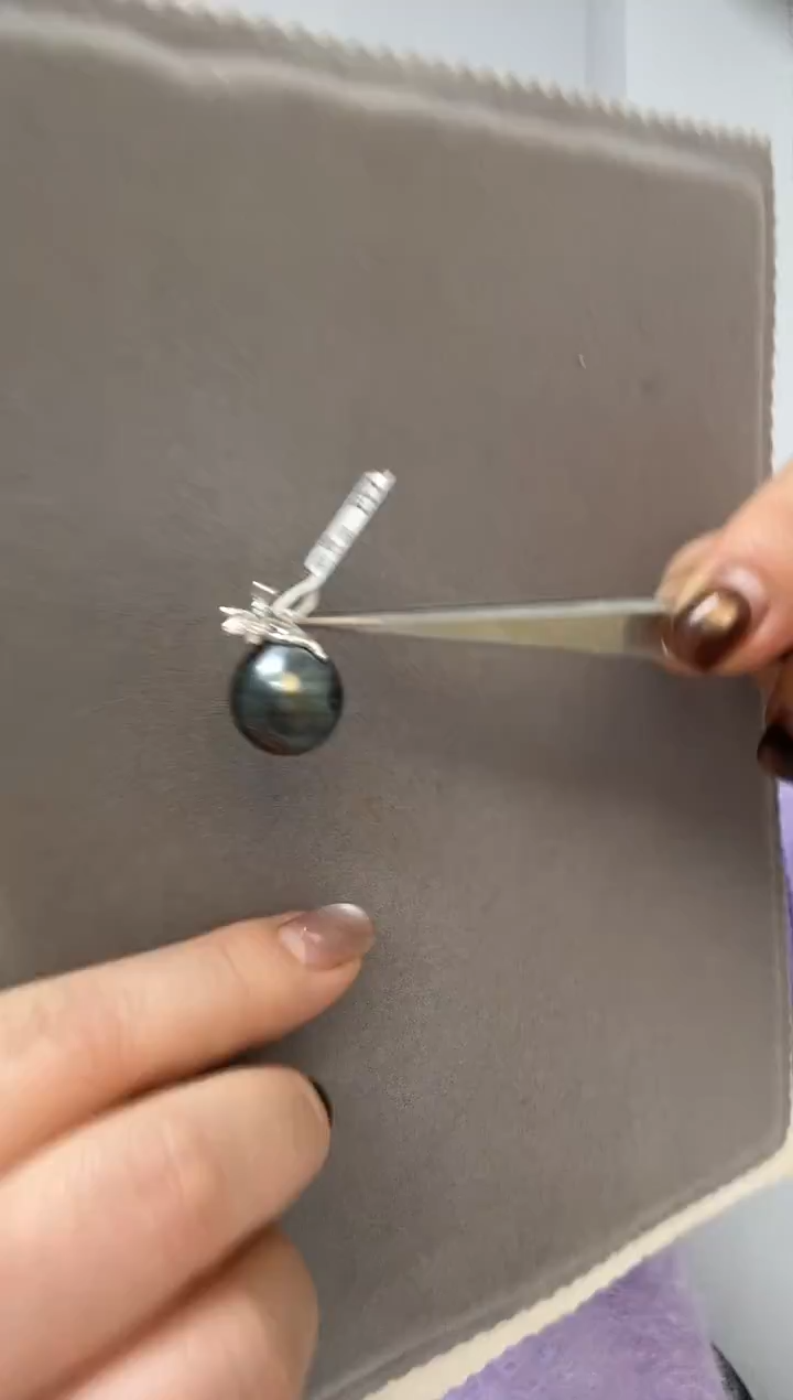 未镶嵌吊坠(不含链)海水珍珠钱****来大溪地14.7mm+S925银吊坠